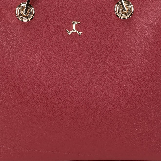 Mochi Women Maroon Satchel Bag (SKU: 66-1038-44-10)
