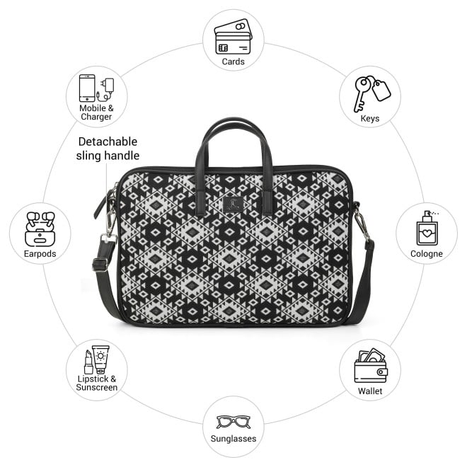 Mochi Women Black Satchel Bag (SKU: 66-1044-11-10)