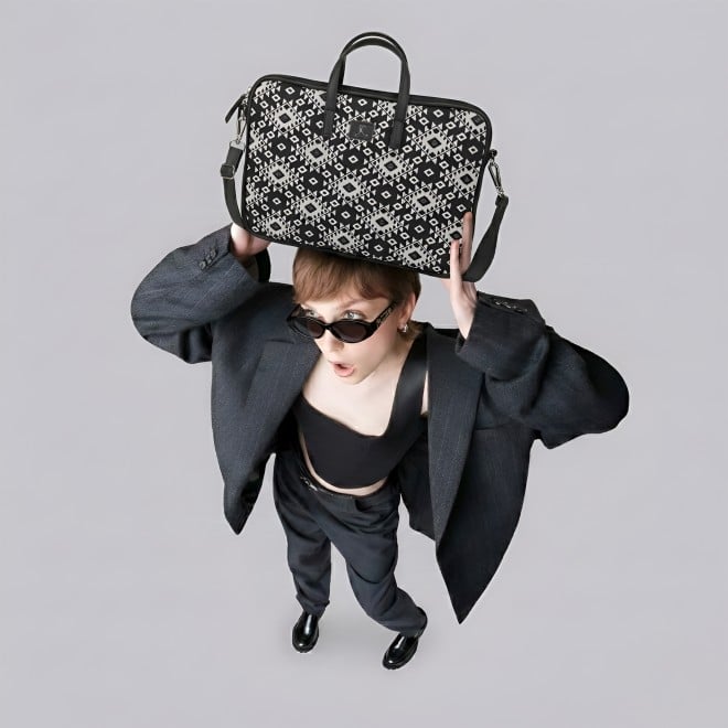 Mochi Women Black Satchel Bag (SKU: 66-1044-11-10)