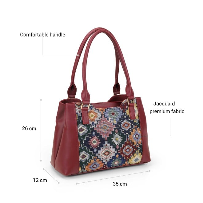 Mochi Women Maroon Shoulder Bag (SKU: 66-1045-44-10)