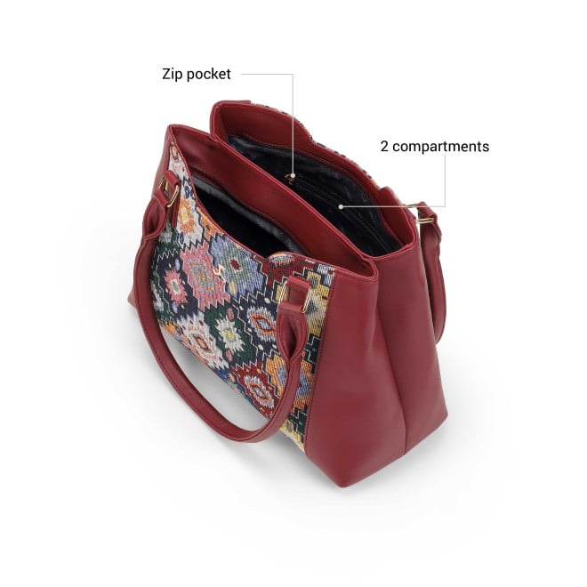 Mochi Women Maroon Shoulder Bag (SKU: 66-1045-44-10)