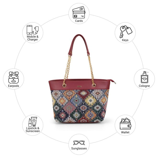 Mochi Women Maroon Shoulder Bag (SKU: 66-1046-44-10)