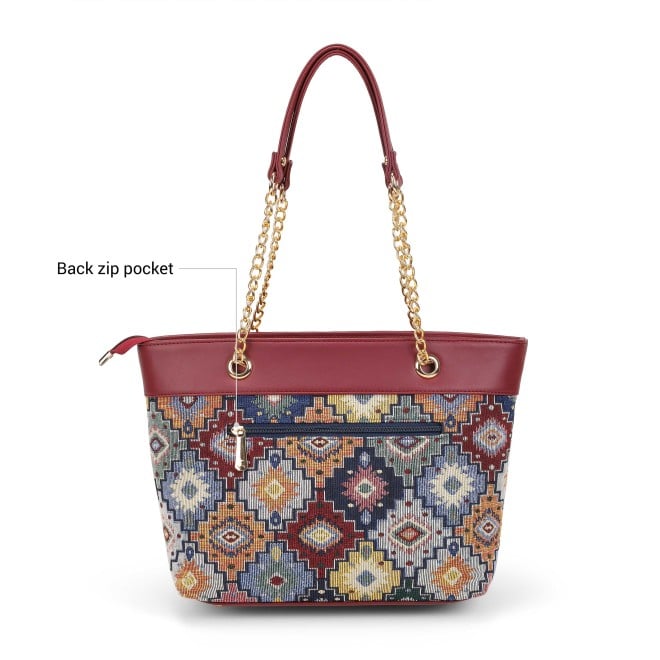 Mochi Women Maroon Shoulder Bag (SKU: 66-1046-44-10)