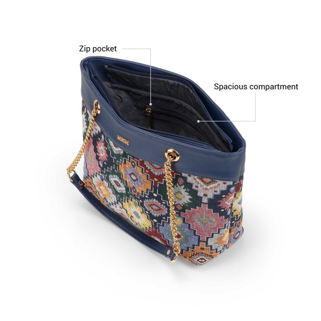 Mochi Women Blue Shoulder Bag (SKU: 66-1046-45-10)