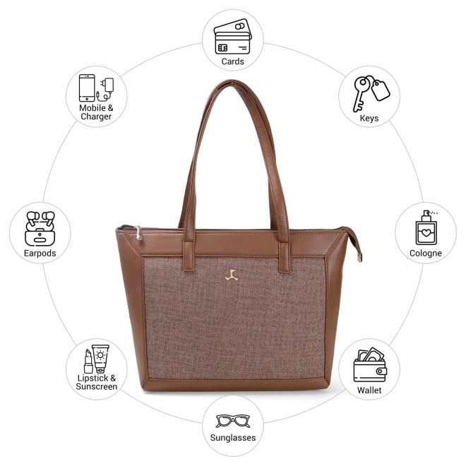 Mochi Women Brown Shoulder Bag (SKU: 66-1053-12-10)