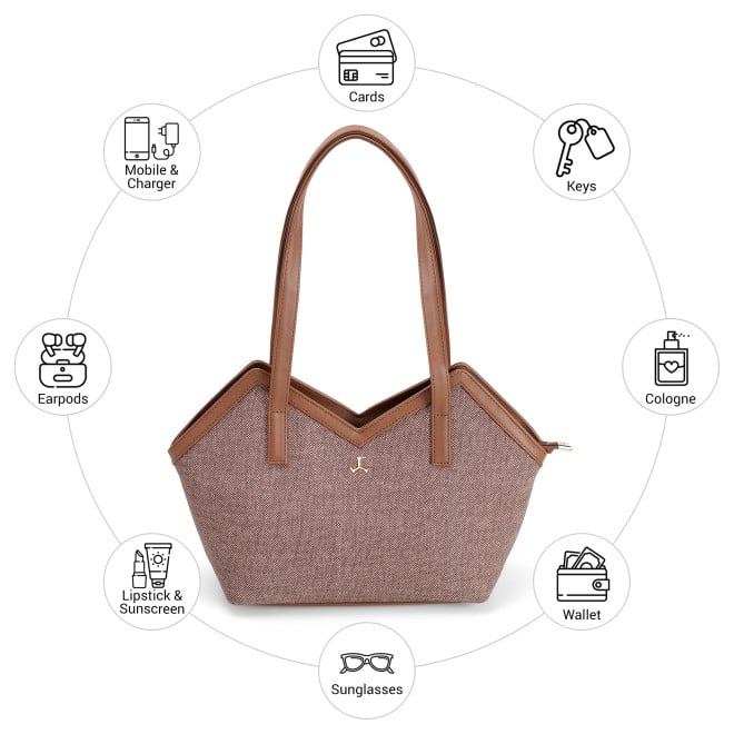 Mochi Women Brown Shoulder Bag (SKU: 66-1054-12-10)