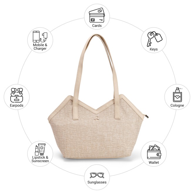 Mochi Women Beige Shoulder Bag (SKU: 66-1054-20-10)