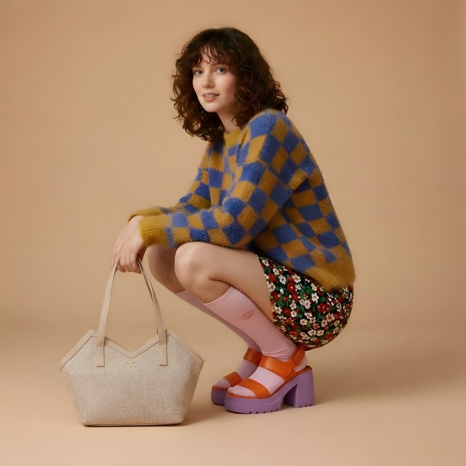 Mochi Women Beige Shoulder Bag (SKU: 66-1054-20-10)