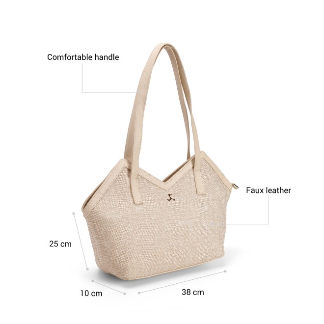 Mochi Women Beige Shoulder Bag (SKU: 66-1054-20-10)