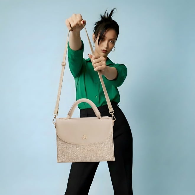 Mochi Women Beige Satchel Bag (SKU: 66-1056-20-10)