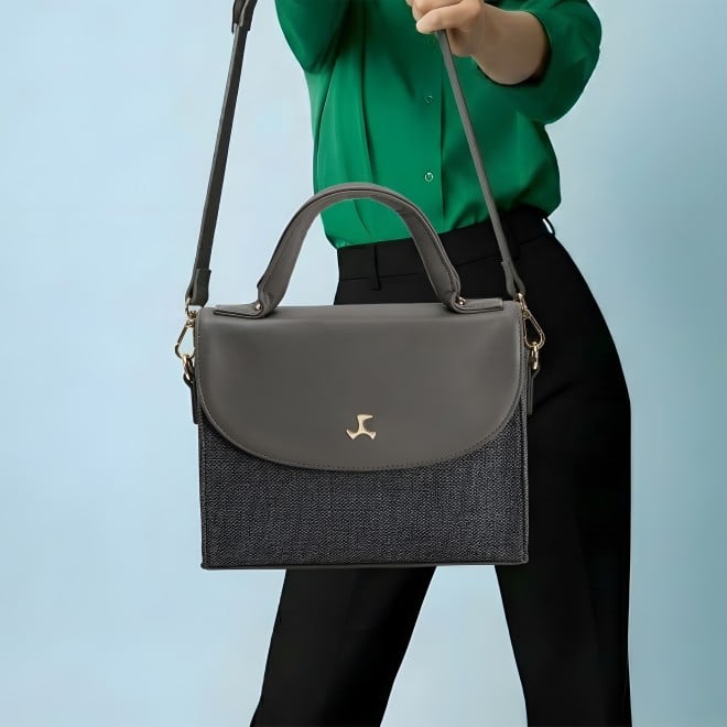 Mochi Women Grey Satchel Bag (SKU: 66-1056-14-10)