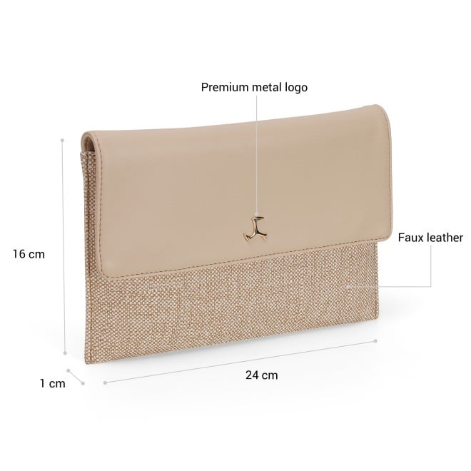 Mochi Women Beige Clutch (SKU: 66-1057-20-10)