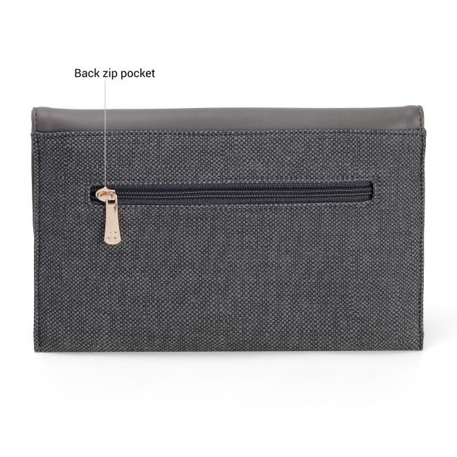 Mochi Women Grey Clutch (SKU: 66-1057-14-10)