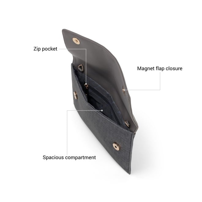 Mochi Women Grey Clutch (SKU: 66-1057-14-10)