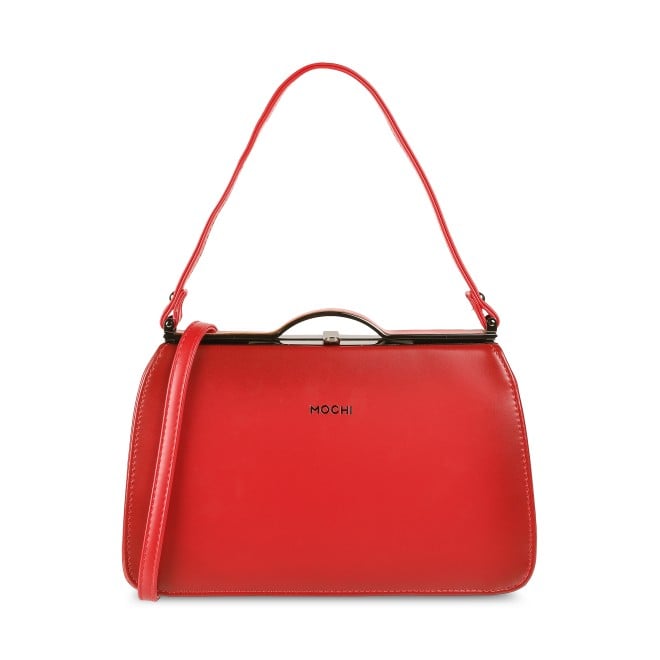 Mochi Women Red Hand Bags Frame Bags