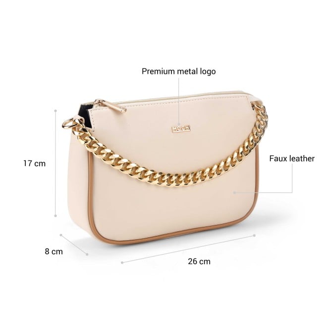 Mochi Women Beige Sling Bag (SKU: 66-1060-20-10)