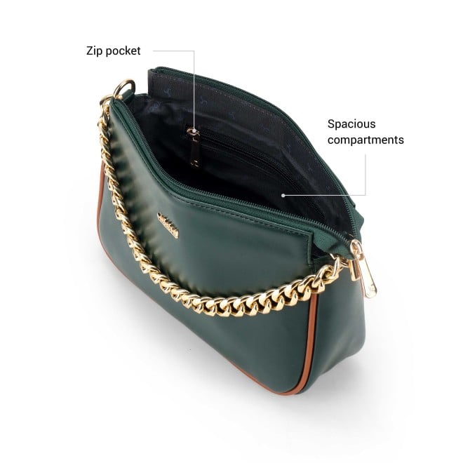 Mochi Women Green Sling Bag (SKU: 66-1060-21-10)