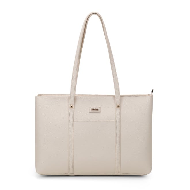Mochi Women Beige Tote Bag