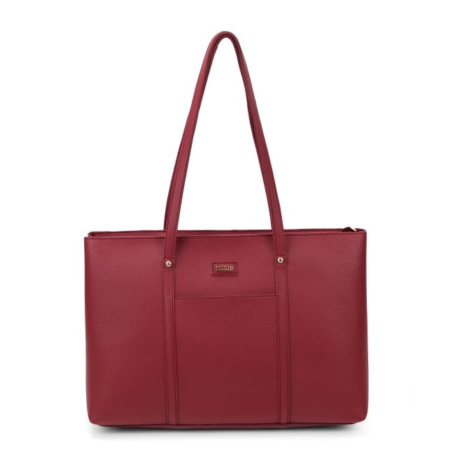 Mochi Women Maroon Tote Bag