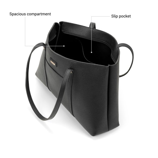 Mochi Women Black Tote Bag (SKU: 66-1062-11-10)