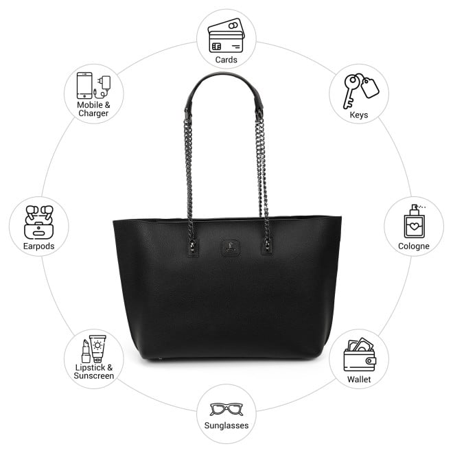 Mochi Women Black Shoulder Bag (SKU: 66-1063-11-10)