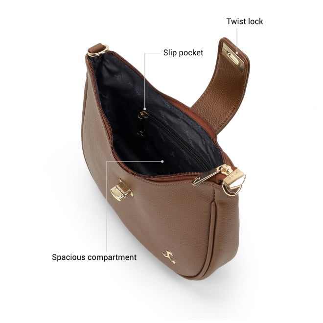 Mochi Women Brown Hobo Bag (SKU: 66-1064-12-10)