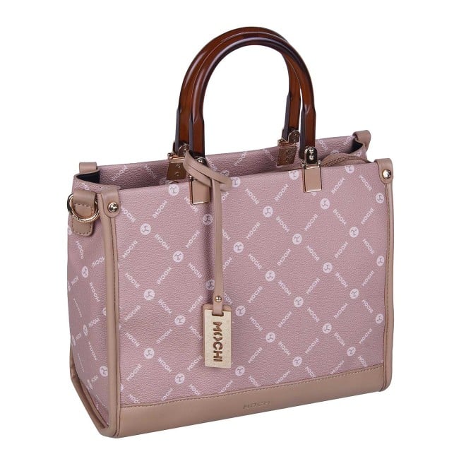 Mochi Women Beige Satchel Bag (SKU: 66-114-20-10)