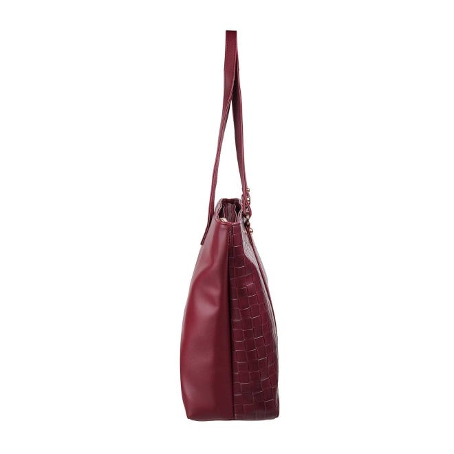 Mochi Women Maroon Tote Bag (SKU: 66-163-44-10)