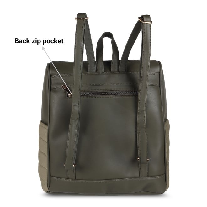 Mochi Women Green Backpack (SKU: 66-169-21-10)