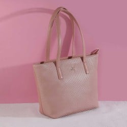 Women Pink Tote Bag