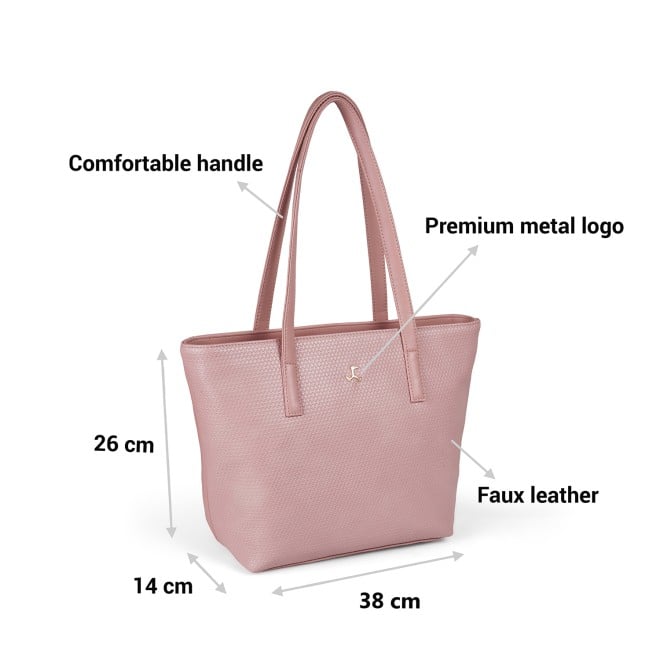 Mochi Women Pink Tote Bag (SKU: 66-200-24-10)