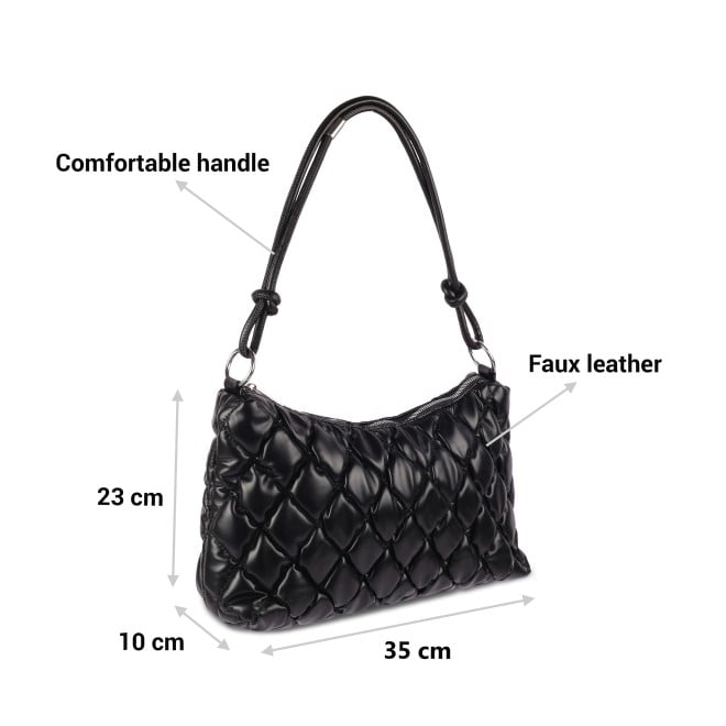 Mochi Women Black Shoulder Bag (SKU: 66-201-11-10)