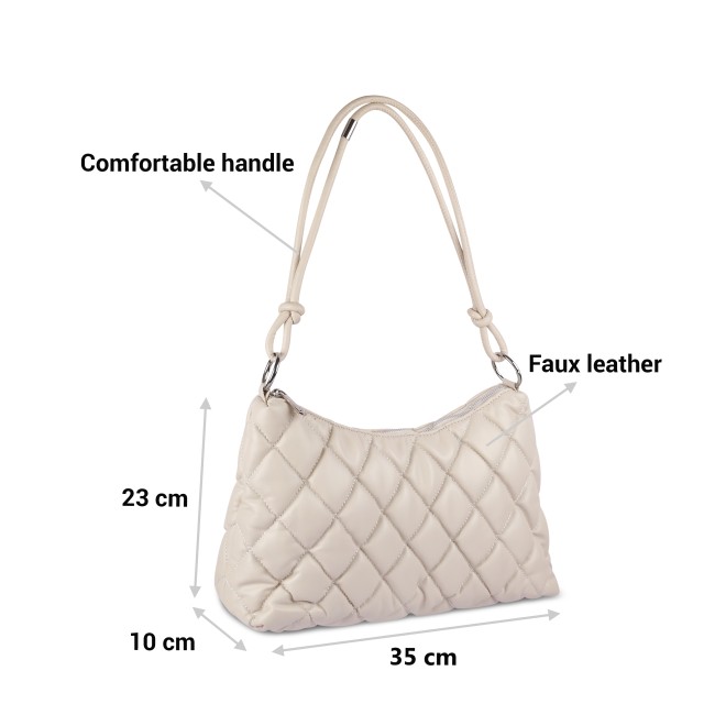 Mochi Women Off-white Shoulder Bag (SKU: 66-201-66-10)