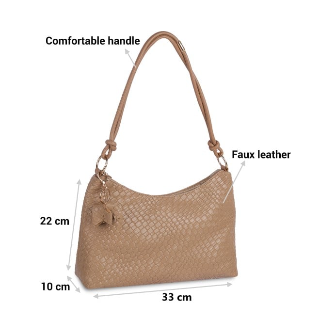 Mochi Women Khaki Shoulder Bag (SKU: 66-202-62-10)