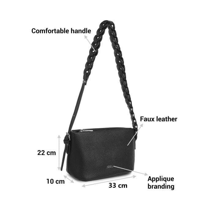 Mochi Women Black Shoulder Bag (SKU: 66-206-11-10)