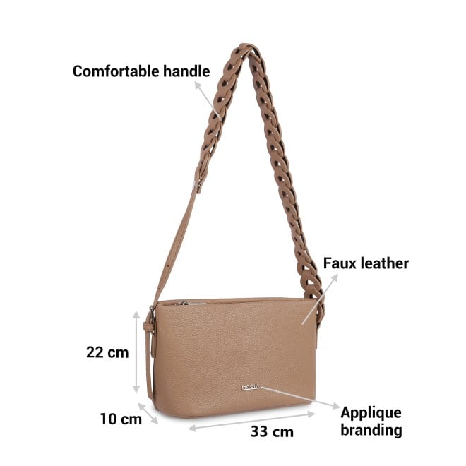 Mochi Women Khaki Shoulder Bag (SKU: 66-206-62-10)