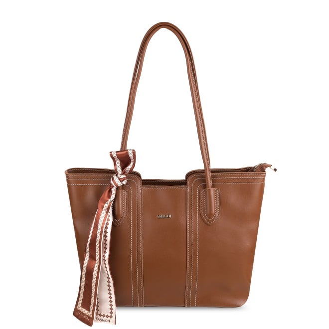 Mochi Women Brown Tote Bag (SKU: 66-208-12-10)