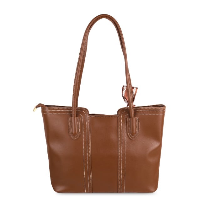 Mochi Women Brown Tote Bag (SKU: 66-208-12-10)