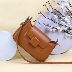 Women Tan Sling Bag