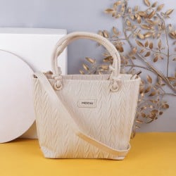 Women Off-white Sling Bag