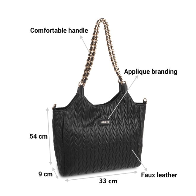 Mochi Women Black Shoulder Bag (SKU: 66-220-11-10)