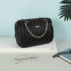 Women Black Casual Sling Bag