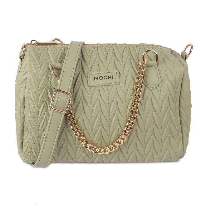 Mochi Women Green Satchel Bag (SKU: 66-221-21-10)