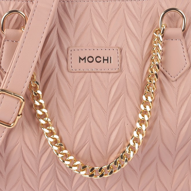 Mochi Women Pink Satchel Bag (SKU: 66-221-24-10)