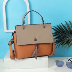 Women Tan Sling Bag