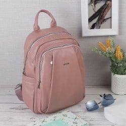 Women Pink Backpack