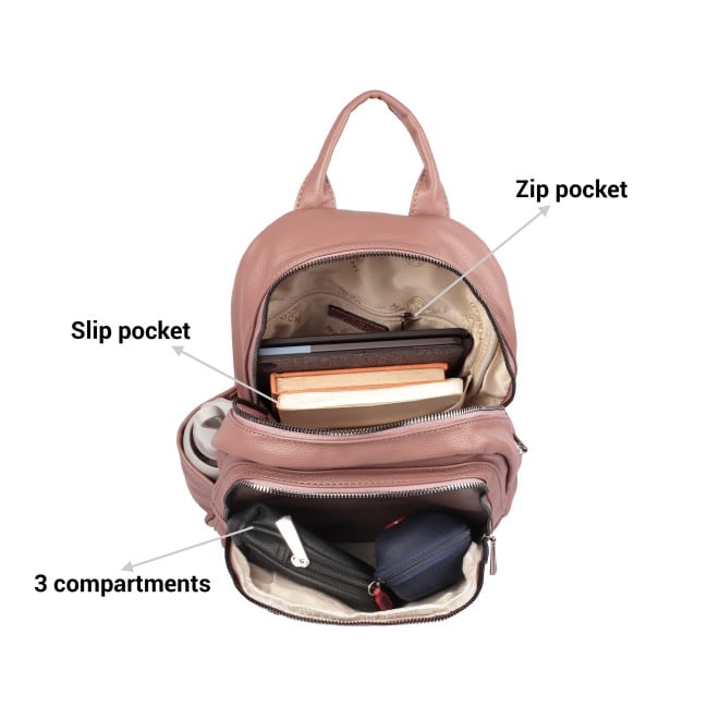 Mochi Women Pink Backpack (SKU: 66-234-24-10)