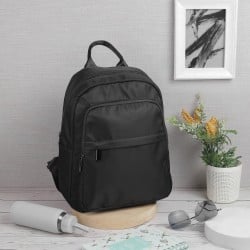 Women Black Backpack