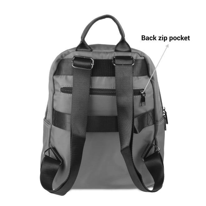 Mochi Women Grey Backpack (SKU: 66-236-14-10)