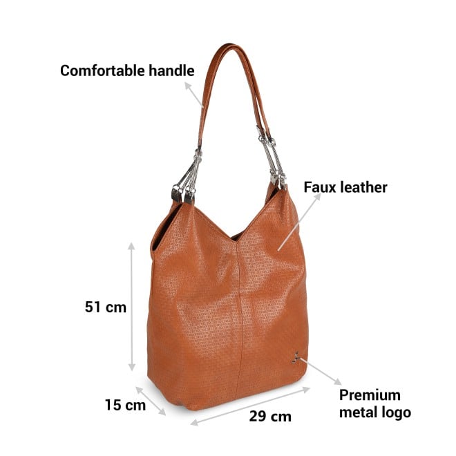 Mochi Women Tan Shoulder Bag (SKU: 66-256-23-10)